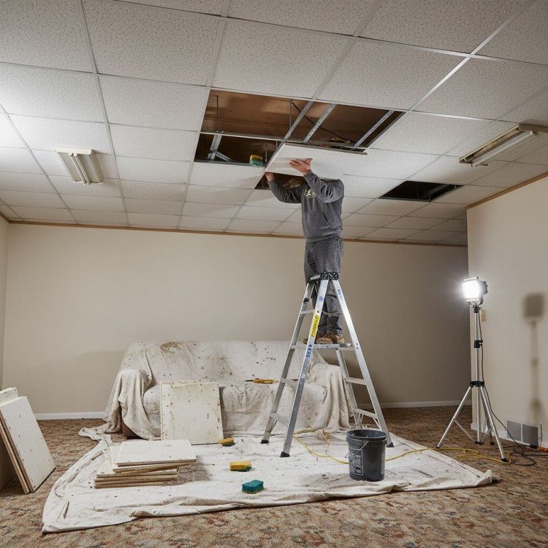 Drop Ceiling Repair Service
