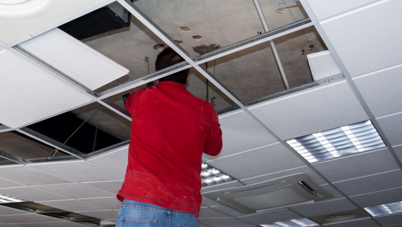 Drop Ceiling Repair Costs — Cost of Drop Ceiling Repair