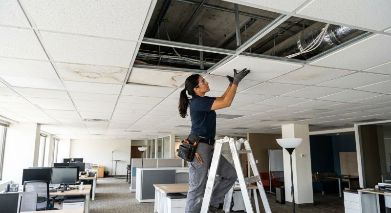 Grid Ceiling Repair in Boulder, CO