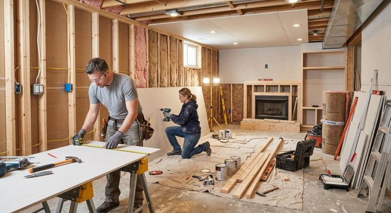 Living Room Renovation in Littleton, CO